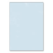 Numéro De Table Fleurs blanches classiques Étiquettes de buffet (Dos)