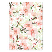 Numéro De Table Fleurs roses (Par défaut)