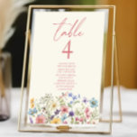 Numéro De Table Fleurs sauvages fleurs sauvages Jardin Floral Mari<br><div class="desc">C'est un Fleur sauvage Fleurs Fleurs Fleurs Fleurs Florales de Jardin Numéro de table avec des noms!</div>