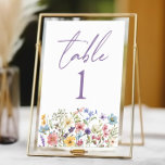 Numéro De Table Fleurs sauvages fleurs sauvages Jardin Floral Mari<br><div class="desc">C'est un Fleur sauvage Fleurs Fleurs Fleurs Fleurs Florales Numéro de Table de Mariage de Jardin !</div>