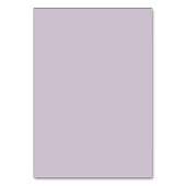 Numéro de table floral lavande. Mariage violet (Dos)