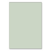 Numéro De Table Floral Line Art Sage Green Mariage (Dos)
