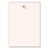 Numéro De Table Flore inspirée par la nature : Motif de fleurs de  (Dos)