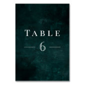 Numéro De Table Foliage Wreath avec verdure rustique (Par défaut)