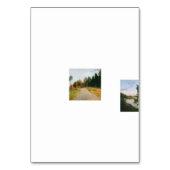 Numéro De Table Forêt automnale suédoise (Dos)