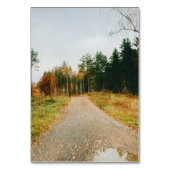 Numéro De Table Forêt automnale suédoise (Par défaut)