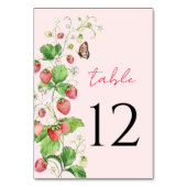 Numéro De Table Fraise (Par défaut)