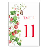 Numéro De Table Fraise Sucrée Mûre (Par défaut)