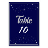 Numéro De Table Gala de bienfaisance de l'entreprise Événement élé (Dos)