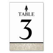 Numéro De Table Gâteau mariage (Par défaut)