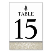 Numéro De Table Gâteau mariage (Par défaut)