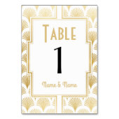 Numéro De Table Gatsby Tableau Numéro 1920 Roaring 20s Mariage (Par défaut)