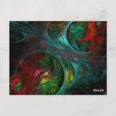 Numéro de table Genesis Carte postale (Dos)