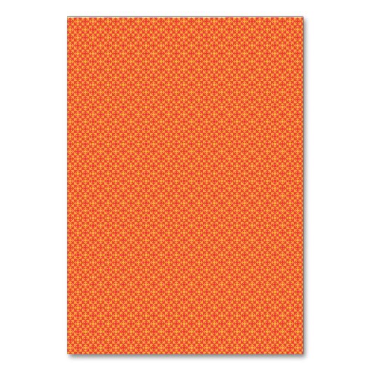 Numéro de table géométrique orange gras pour événe (Par défaut)