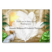 Numéro De Table Golden Royal Peacock Temple Dreams (Dos)