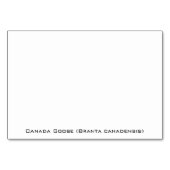 Numéro De Table Goose Gosling Canada (Dos)