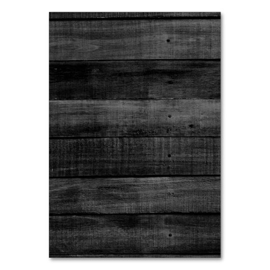 Numéro De Table Goth Rustic Mariage d'Halloween (Dos)