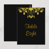 Numéro de table Grand Ballroom (Devant / Derrière)