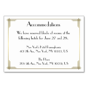 Numéro De Table Great Gatsby White Art Déco Mariage Logement
