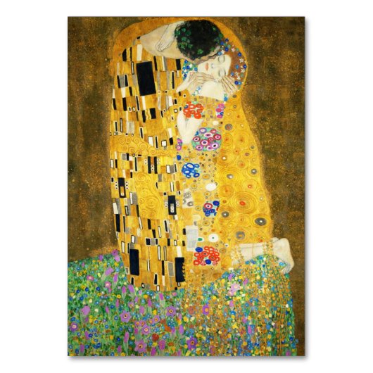 Numéro De Table Gustav Klimt The Kiss Vintage (Par défaut)
