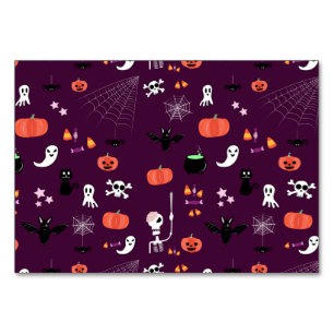 Numéro De Table Halloween
