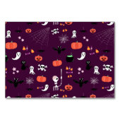 Numéro De Table Halloween (Dos)
