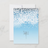 Numéro de table hivernale Merveilles des Lumières (Dos)