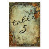 Numéro De Table Hobbiton Haven Mariage (Par défaut)