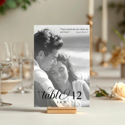 Numéro De Table I Have Found the One Black and White Photo