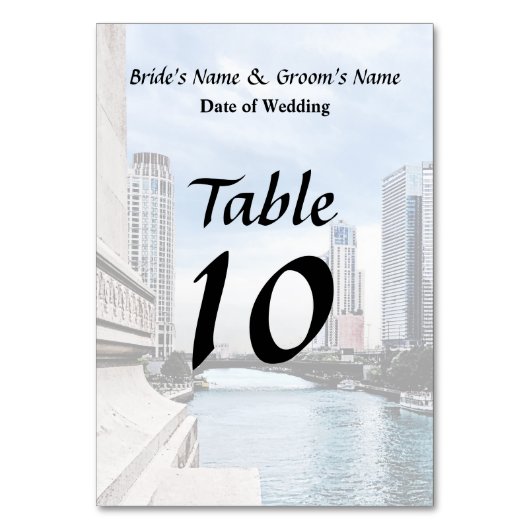 Numéro De Table IL - Vue depuis Michigan Avenue Bridge (Par défaut)