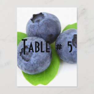 Numéro de table invité