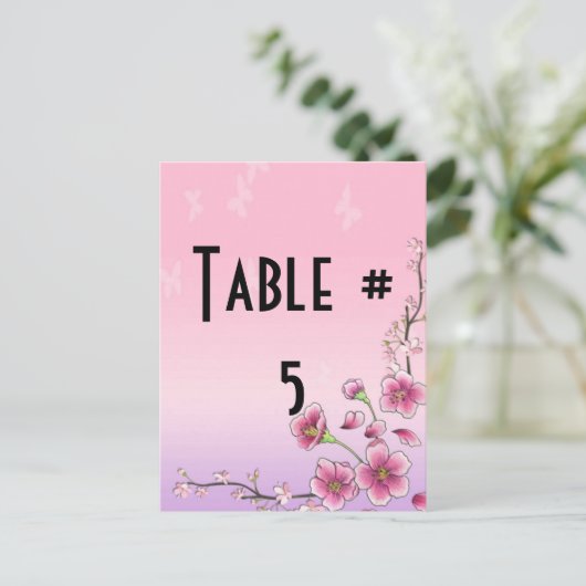 Numéro de table invité (Debout devant)