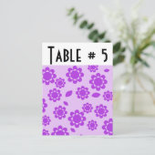 Numéro de table invité (Debout devant)