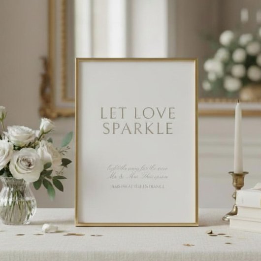 Numéro De Table Ivory | Tablette de Table de Mariage 'Sparkler' Ca