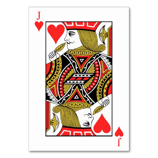 Numéro De Table Jack of Hearts (Par défaut)