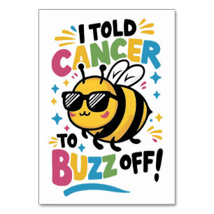 Numéro De Table J'ai dit au cancer de faire du buzz