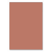 Numéro De Table Jardin Botanique Élégant Marsala Peach (Dos)