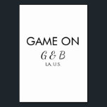 Numéro De Table Jeu sur ajouter le nom du couple lieu de la fête d<br><div class="desc">conception</div>