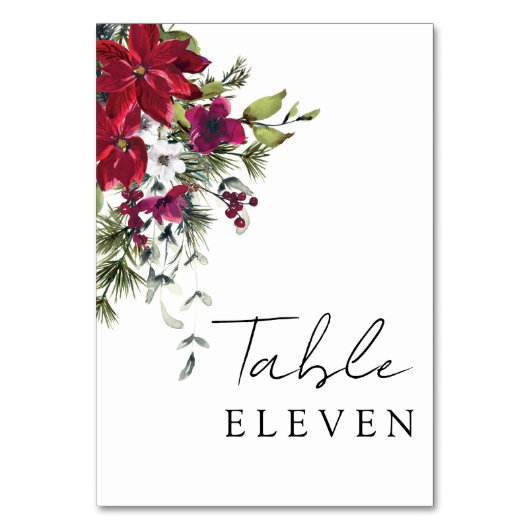 Numéro De Table Joyeux petit Mariage (Par défaut)