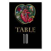 Numéro De Table Jusqu'à la mort Faisons-nous partie Goth Heart Gol (Par défaut)