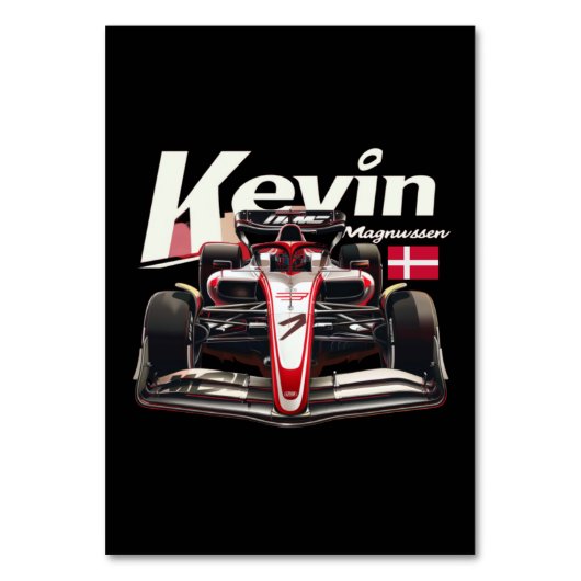 Numéro De Table Kevin Magnussen, pilote de Formule 1, KMAG20 (Par défaut)
