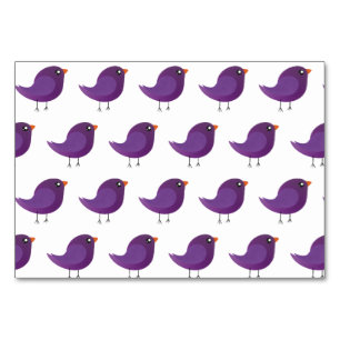 Numéro De Table Kids cute birdy