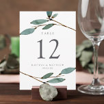 Numéro De Table La collection de Mariages de liss botaniques<br><div class="desc">Célébrez dans le style avec ces cartes de numéro de table mariages design et très tendance. Ce design est facile à personnaliser avec votre libellé d'événement spécial et vos invités seront ravis quand ils verront ces numéros de table fabuleux. *** COMMENT COMMANDER *** S'il vous plaît customiser et ajouter chaque...</div>