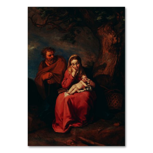 Numéro De Table La Fuite en Égypte par Abraham Bloemaert (Par défaut)