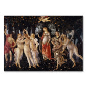 Numéro De Table La Primavera (printemps) par Sandro Botticelli (Dos)