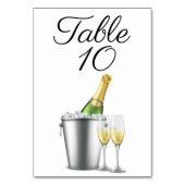 Numéro De Table La Saint-Sylvestre (Dos)