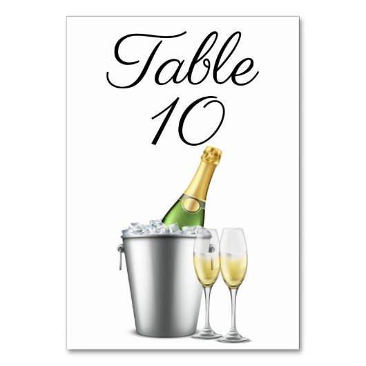 Numéro De Table La Saint-Sylvestre (Par défaut)