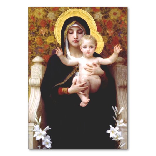 Numéro De Table La Vierge aux lys (Par défaut)