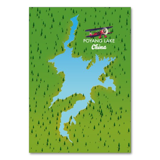 Numéro De Table Lac Poyang (Par défaut)