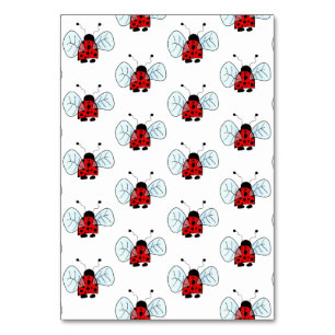 Numéro De Table Ladybird